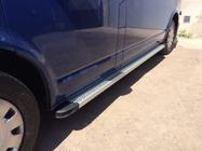 Volkswagen T6 2015-2024 Progi Boczne Maya V2 (2 szt., Aluminium) zdjęcia 2