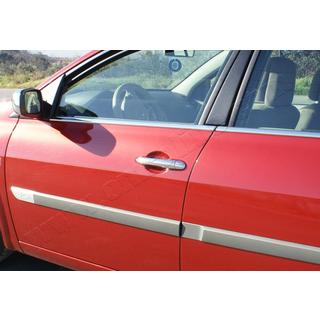 Chromowane Nakładki na Klamek Drzwi (4 szt, Stal Nierdzewna) Renault Megane II 2004-2009 zdjęcia 4