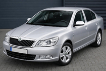 Skoda Octavia II A5 2006-2010 Nakładki na Lusterka (2 szt., Stal Nierdzewna) OmsaLine - Włoska Stal Nierdzewna zdjęcia 1