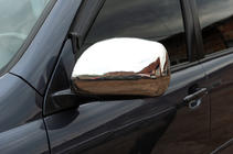 Toyota Land Cruiser Prado 120 2002-2009 Nakładki na Lusterka (2 szt., Stal Nierdzewna) Carmos - Turecka Stal Nierdzewna zdjęcia 5