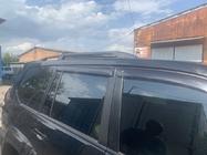 Toyota Land Cruiser Prado 120 2002-2009 Relingi Dachowe Czarne Tureckie Stopki plastikowe zdjęcia 15