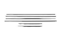 Toyota Land Cruiser Prado 150 2009-2023 Listwy Ozdobne na Okna (6 szt, Stal Nierdzewna) Carmos - Turecka Stal Nierdzewna zdjęcia 3
