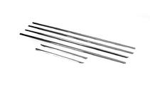 Toyota Land Cruiser Prado 150 2009-2023 Listwy Ozdobne na Okna (6 szt, Stal Nierdzewna) Carmos - Turecka Stal Nierdzewna zdjęcia 4