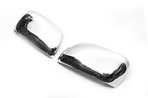 Toyota Land Cruiser 200 2007-2021 Nakładki na Lusterka 2008-2012 (2 szt, Stal Nierdzewna) Carmos - Turecka Stal Nierdzewna zdjęcia 4