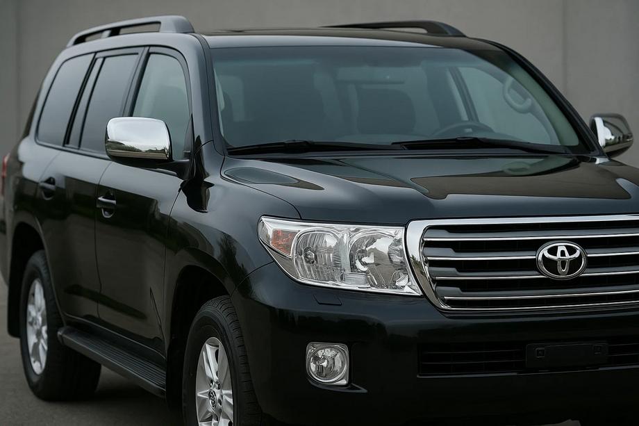Toyota Land Cruiser 200 2007-2021 Nakładki na Lusterka 2008-2012 (2 szt, Stal Nierdzewna) Carmos - Turecka Stal Nierdzewna Image