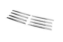Volkswagen LT 1995-2006 Chromowane Nakładki na Grill (8 szt, Stal Nierdzewna) zdjęcia 6