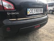 Nissan Qashqai 2010-2014 Listwa Krawędzi Klapy Bagażnika Stal Nierdzewna OmsaLine - Włoska Stal Nierdzewna zdjęcia 4