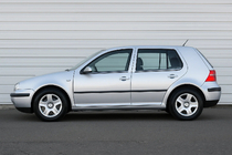 Volkswagen Golf 4 1997-2006 Zewnętrzne listwy ozdobne okien stal nierdzewna (4 szt) Carmos - Turecka Stal Nierdzewna zdjęcia 1