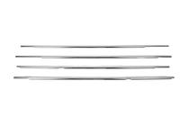 Volkswagen Golf 5 2003-2009 Zewnętrzne listwy ramki szyb stal nierdzewna (4 szt) Carmos - Turecka Stal Nierdzewna zdjęcia 6