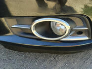 Chevrolet Cruze 2009–2015 Obramowania swiatel przeciwmgielnych (2 szt., stal nierdzewna) Carmos - Stal Turecka zdjęcia 1