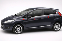 Ford Fiesta 2008-2017 Listwy okienne stal nierdzewna (8 szt.) zdjęcia 1