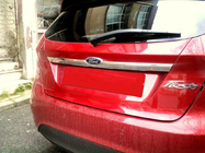 Ford Fiesta 2008-2017 Listwa chromowana nad tablicą rejestracyjną (stal nierdzewna) OmsaLine - Włoska Stal Nierdzewna zdjęcia 1