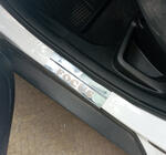 Ford Focus III 2011-2017 Nakładki progowe ze stali nierdzewnej Carmos V1 (4 szt.) zdjęcia 3