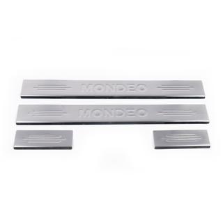 Nakładki progowe stal nierdzewna Carmos (4 szt.) Ford Mondeo 2008-2014 zdjęcia 2