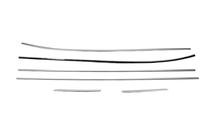 Hyundai IX-35 2010-2015 Dolne listwy okien nierdzewne (6 szt.) zdjęcia 7