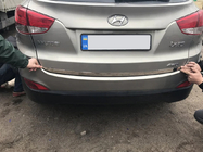 Hyundai IX-35 2010-2015 Listwa bagażnika stal nierdzewna OmsaLine - Włoska Stal Nierdzewna zdjęcia 3