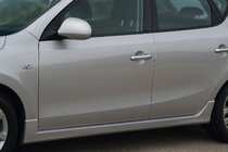 Hyundai I-30 2007-2011 Chromowane Nakładki na Klameki (4 szt., Stal Nierdzewna) Carmos - Turecka Stal Nierdzewna zdjęcia 1