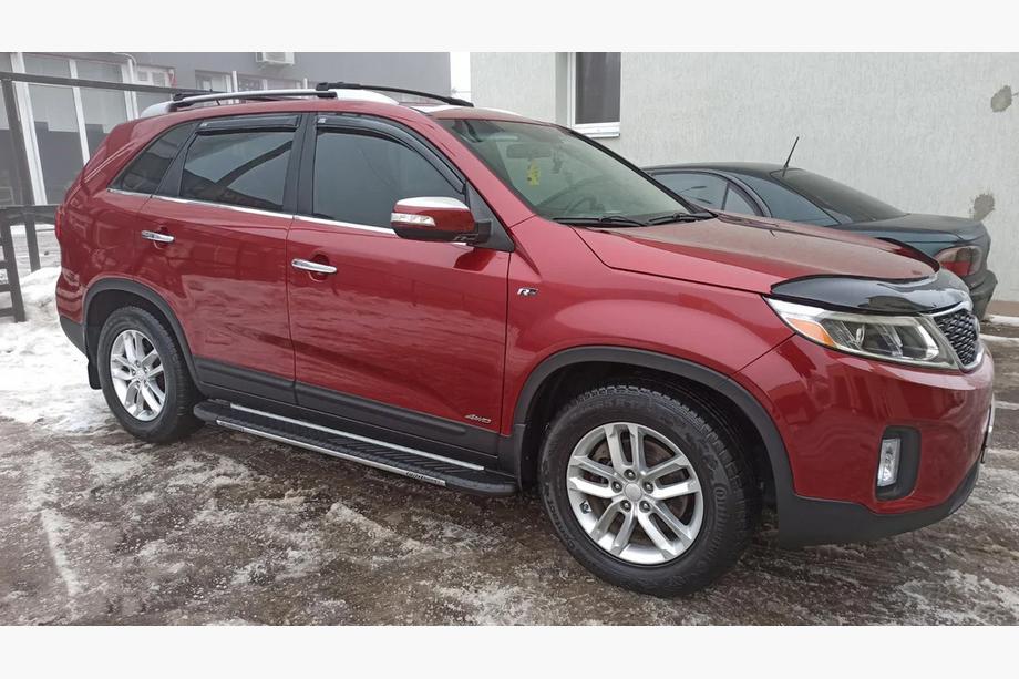 Kia Sorento II XM 2009-2014 Listwy Ozdobne na Okna (6 szt, Stal Nierdzewna) Image
