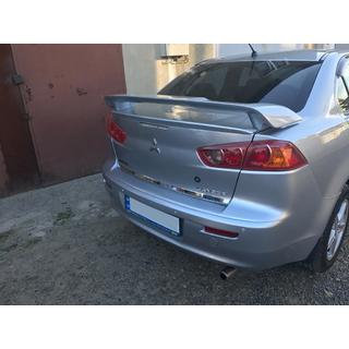 Listwa ochronna tylnego zderzaka stal nierdzewna Mitsubishi Lancer X 2008- zdjęcia 2