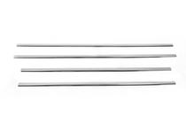 Mitsubishi Pajero Wagon IV 2006-2021 Listwy Ozdobne Okien Stal Nierdzewna (4 szt.) zdjęcia 3