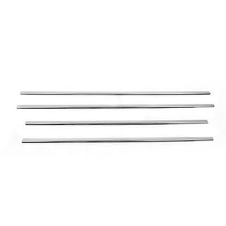 Listwy Ozdobne Okien Stal Nierdzewna (4 szt.) Mitsubishi Pajero Wagon IV 2006-2021 zdjęcia 3