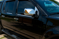 Nissan Navara 2006-2015 Zewnętrzne listwy okienne stal nierdzewna (4 szt.) zdjęcia 1