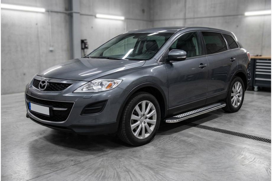 Mazda CX-9 2007-2016 Progi Boczne Maydos V2 (2 szt., stal nierdzewna) Image