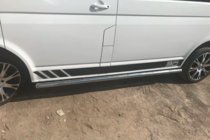 Volkswagen T5 2010-2015 Rury Boczne (2 szt., Stal Nierdzewna) zdjęcia 4
