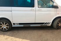 Volkswagen T5 2010-2015 Rury Boczne (2 szt., Stal Nierdzewna) zdjęcia 10