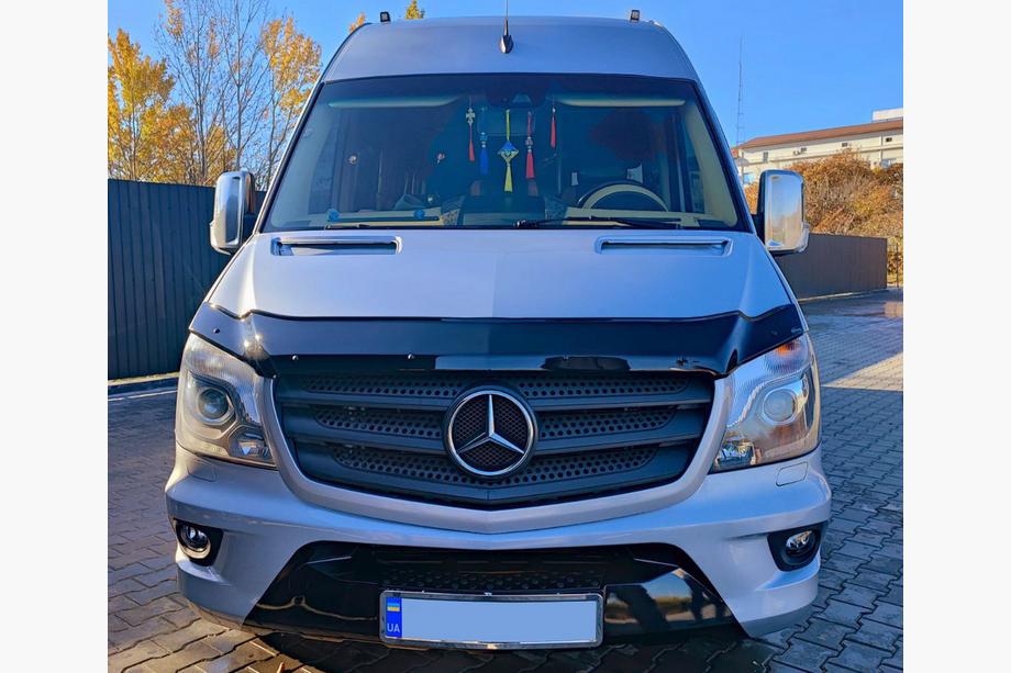 Mercedes Sprinter W906 2006–2018 Deflektor maski 2013+ (V1, EuroCap) Zdjęcia 11