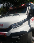 Iveco Daily 2014- Daszek na przednią szybę V1 (czarny połysk, 5mm) zdjęcia 3