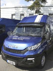 Iveco Daily 2014- Daszek na przednią szybę V1 (czarny połysk, 5mm) zdjęcia 5