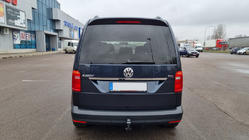 Volkswagen Caddy 2015-2020 Listwa chromowana nad tablicą rejestracyjną (1-drzwiowy, stal nierdzewna) zdjęcia 1