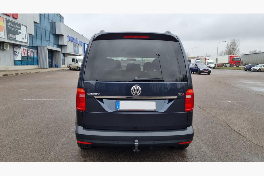 Volkswagen Caddy 2015-2020 Listwa chromowana nad tablicą rejestracyjną (1-drzwiowy, stal nierdzewna) Image
