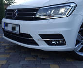 Volkswagen Caddy 2015-2020 Nakładki na Zderzak ze Stali Nierdzewnej (3 szt.) zdjęcia 2