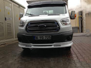 Ford Transit 2014- Nakładka na przedni zderzak Ince (2014-2019, do lakierowania) zdjęcia 2