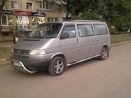 Volkswagen T4 Caravelle/Multivan 1990–2003 Rury Boczne (2 szt., Stal Nierdzewna) zdjęcia 2