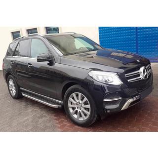 Progi Boczné BlackLine (2 szt., Aluminium) Mercedes GLE/ML сlass W166 2011-2018 zdjęcia 1