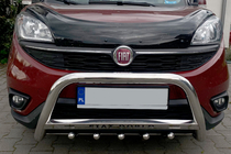 Fiat Doblo II 2010-2022 Pałąk Przedni WT004 (Stal Nierdzewna) zdjęcia 2