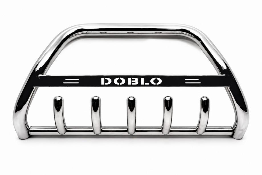 Fiat Doblo II 2010-2022 Pałąk Przedni WT004 (Stal Nierdzewna) Zdjęcia 3
