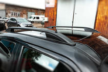 Nissan Juke 2010-2019 Relingi dachowe Skyport (czarne) zdjęcia 5