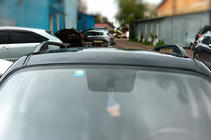 Nissan Juke 2010-2019 Relingi dachowe Skyport (czarne) zdjęcia 6