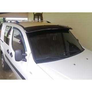 Daszek na przednia szybe (czarny polysk, 5mm) Fiat Doblo I 2005-2010 zdjęcia 2