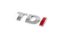 Volkswagen Crafter 2006-2016 Napis TDI (prosta czcionka) Czerwone TDI zdjęcia 6
