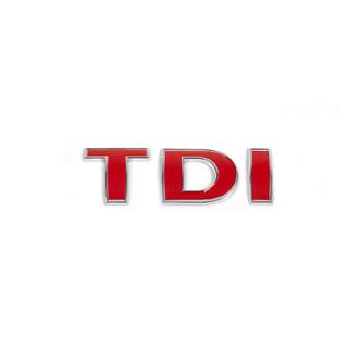 Napis TDI (prosta czcionka) zdjęcia 2