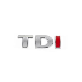Napis TDI (prosta czcionka) zdjęcia 3