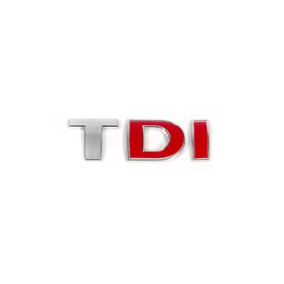 Napis TDI (prosta czcionka) zdjęcia 1