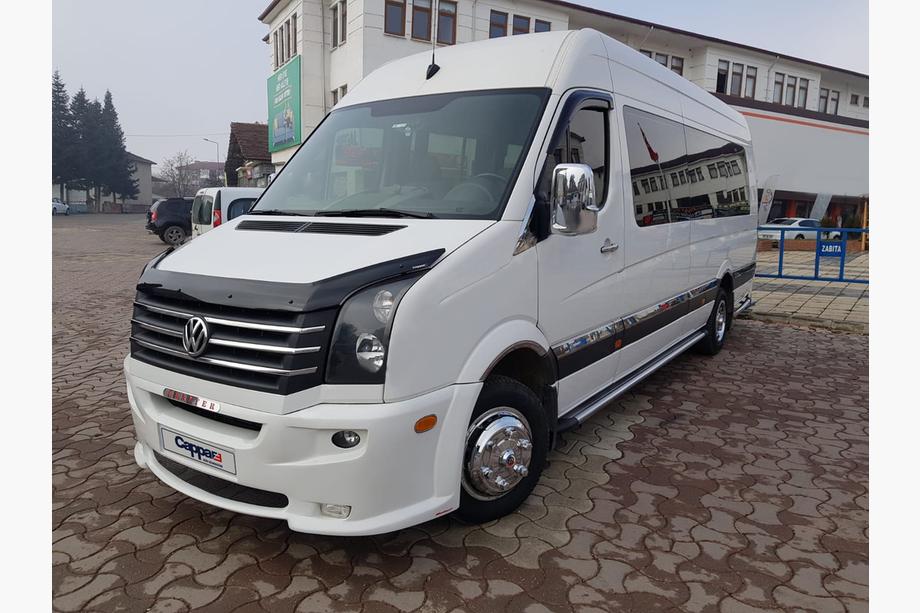Volkswagen Crafter 2006-2016 Deflektor maski 2006↗, 2011↗ (EuroCap) Zdjęcia 7