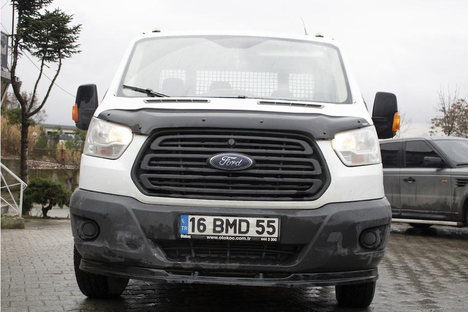 Ford Transit 2014- Deflektor maski EuroCap (2014-2018) Zdjęcia 4