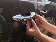 Volkswagen Sharan 2010-2023 Chromowane Nakładki na Klamek Drzwi (4 szt, Stal Nierdzewna) Carmos - Turecka Stal Nierdzewna zdjęcia 5